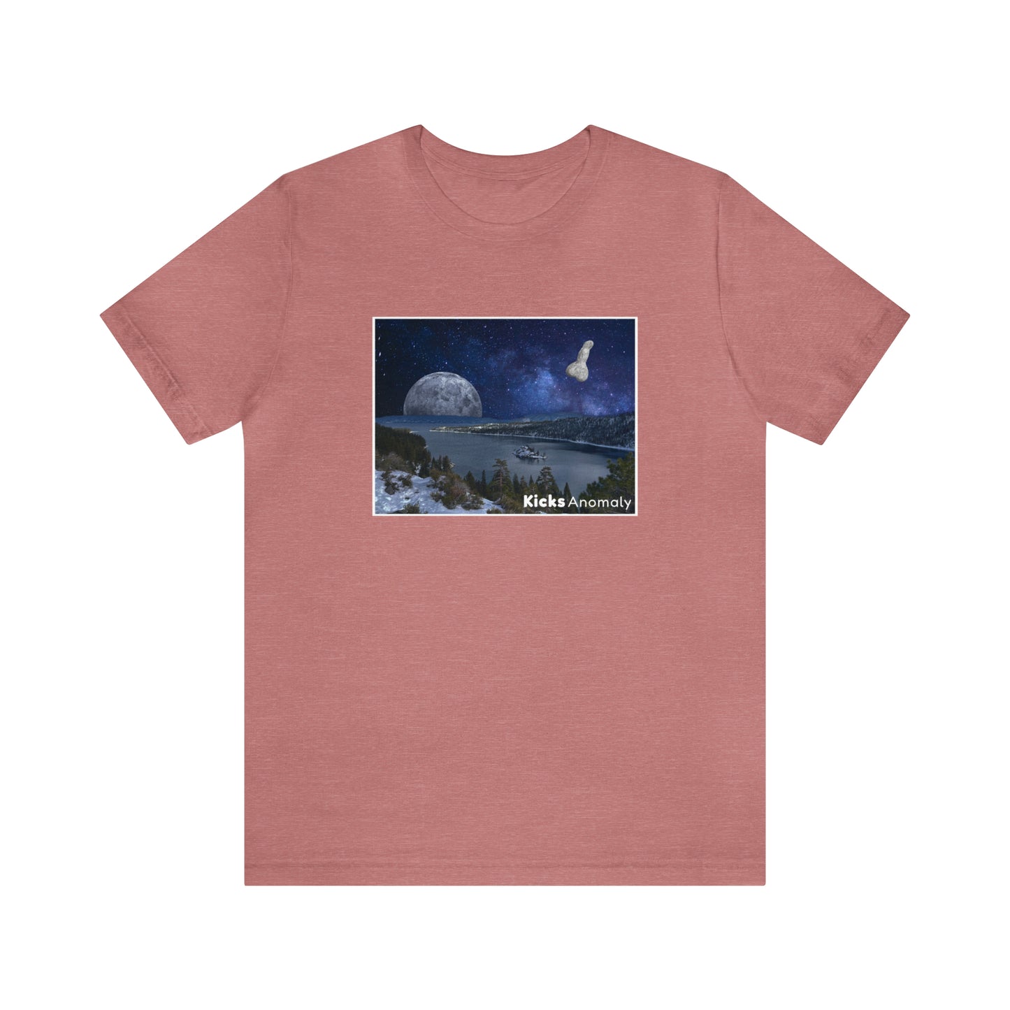 Jersey Short Sleeve Tee - Kicks Anomaly Moon Design