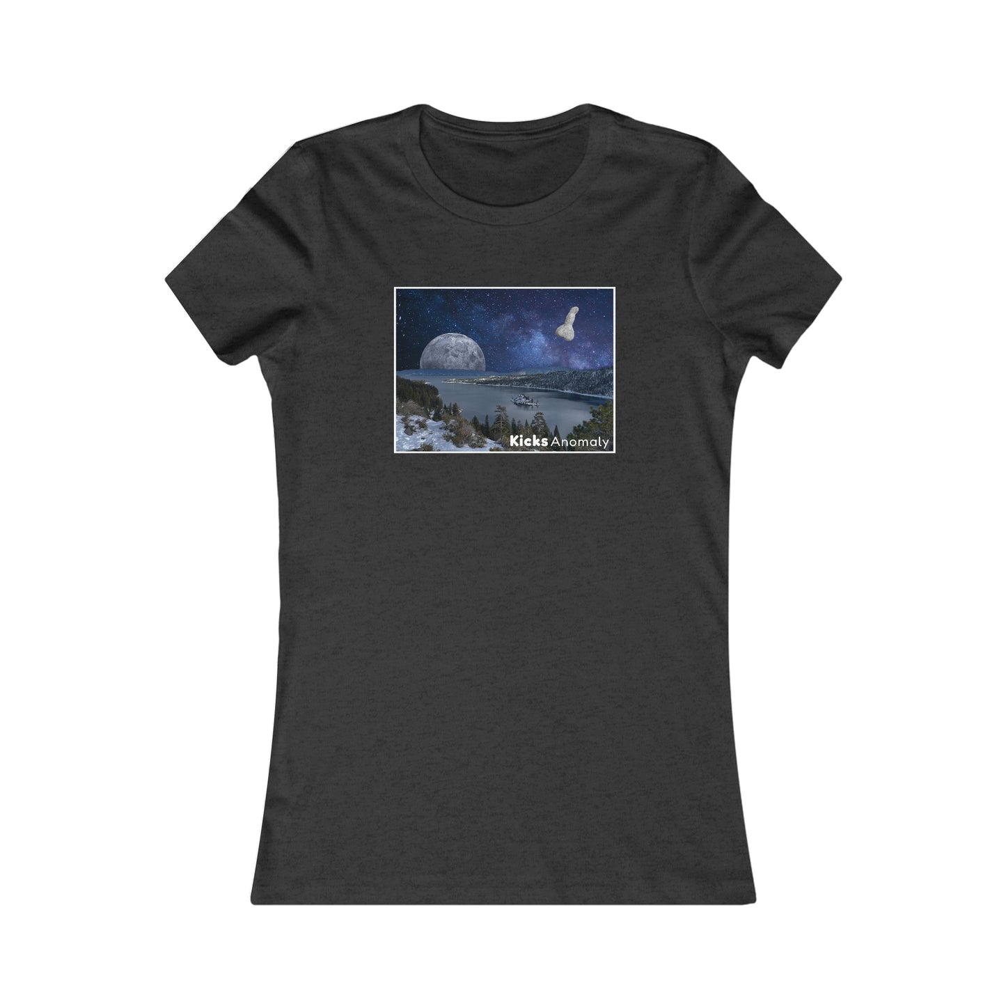 Women's Favorite Tee - Kicks Anomaly Moon Design