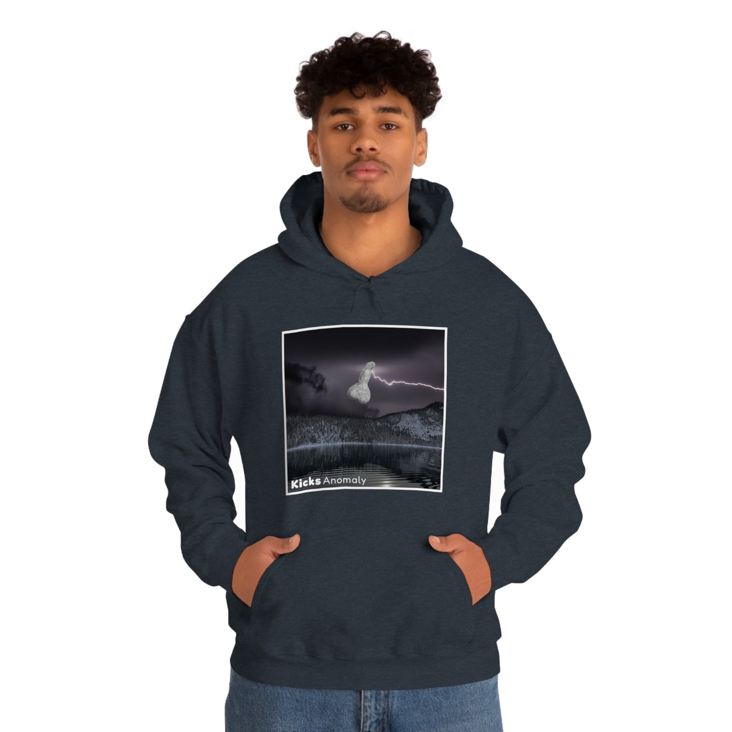 Hooded Sweatshirt - Kicks Anomaly Bolt Design