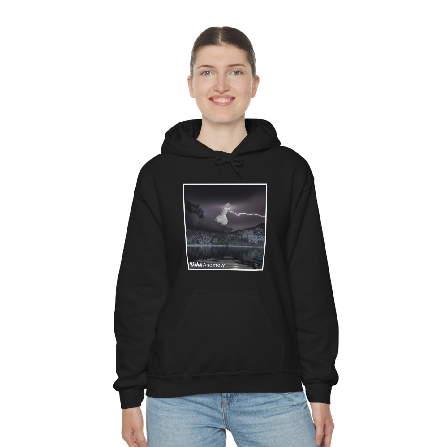 Hooded Sweatshirt - Kicks Anomaly Bolt Design