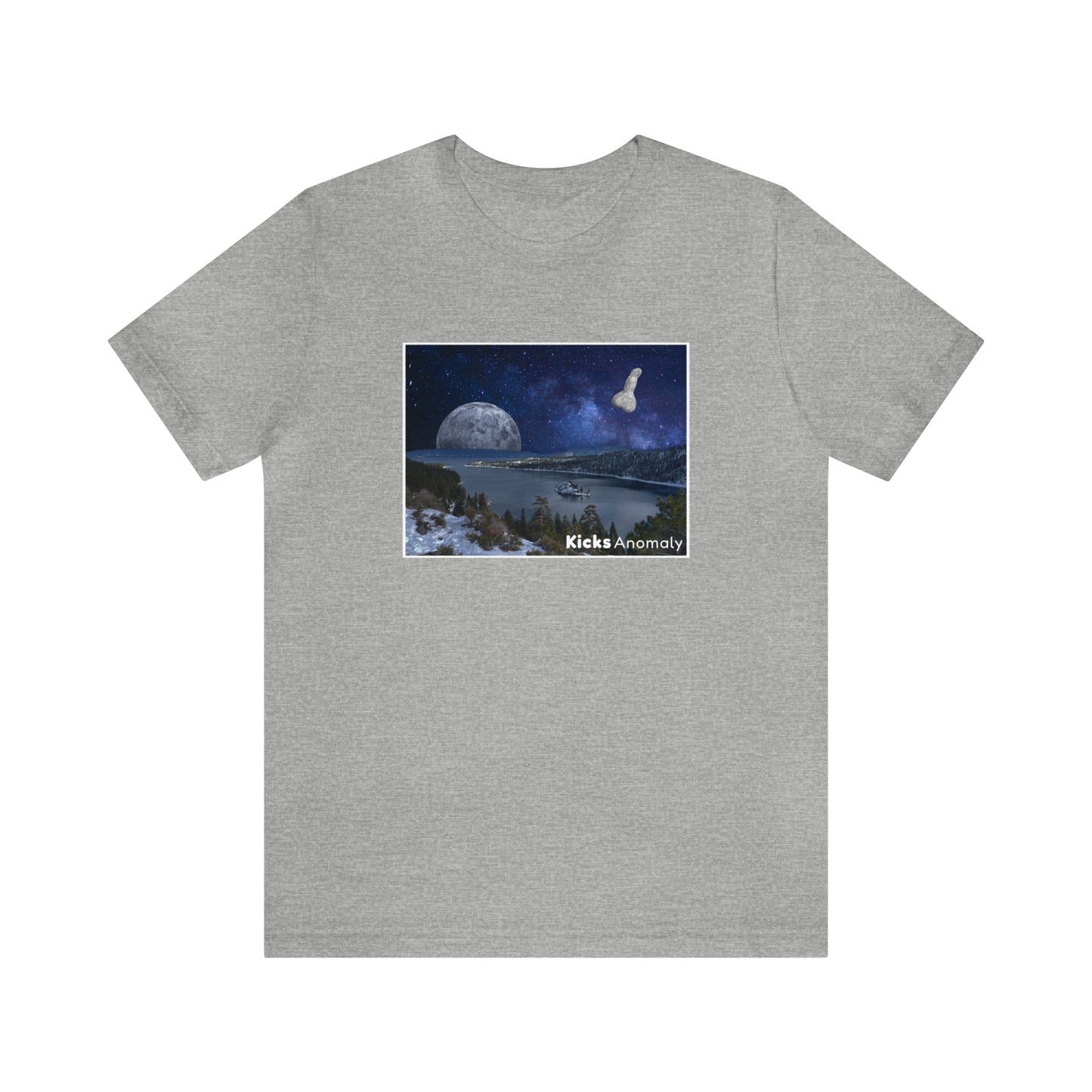 Jersey Short Sleeve Tee - Kicks Anomaly Moon Design