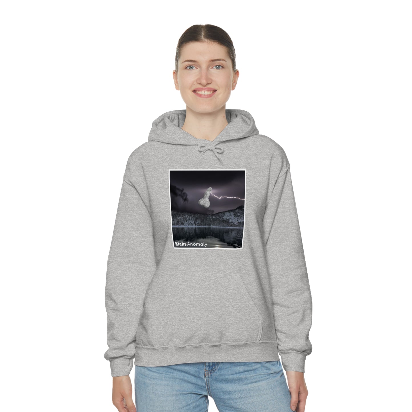 Hooded Sweatshirt - Kicks Anomaly Bolt Design