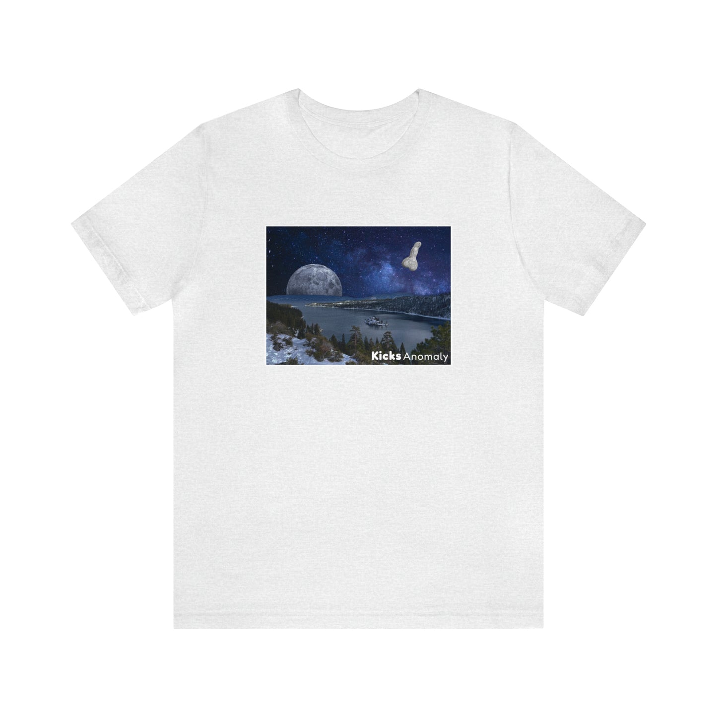 Jersey Short Sleeve Tee - Kicks Anomaly Moon Design