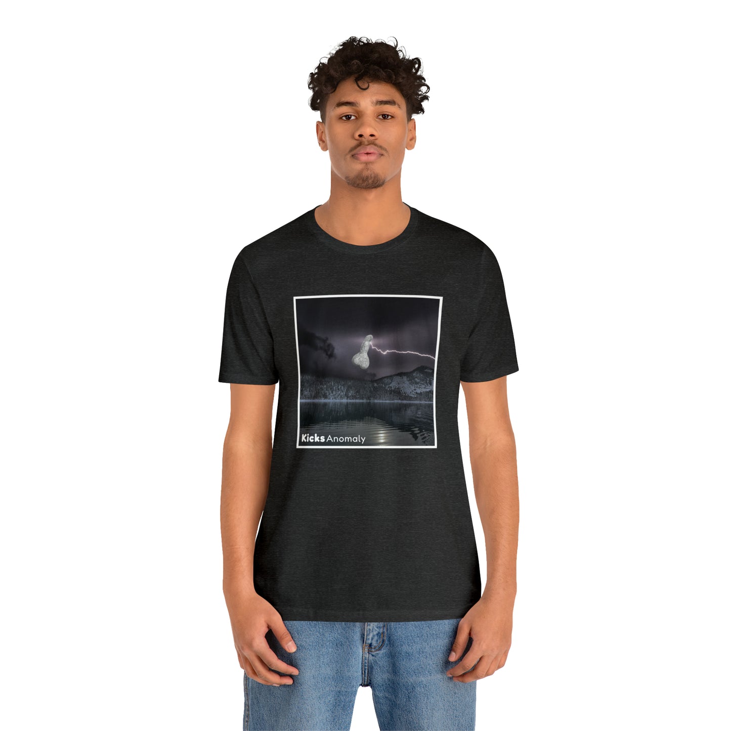 Jersey Short Sleeve Tee - Kicks Anomaly Bolt Design