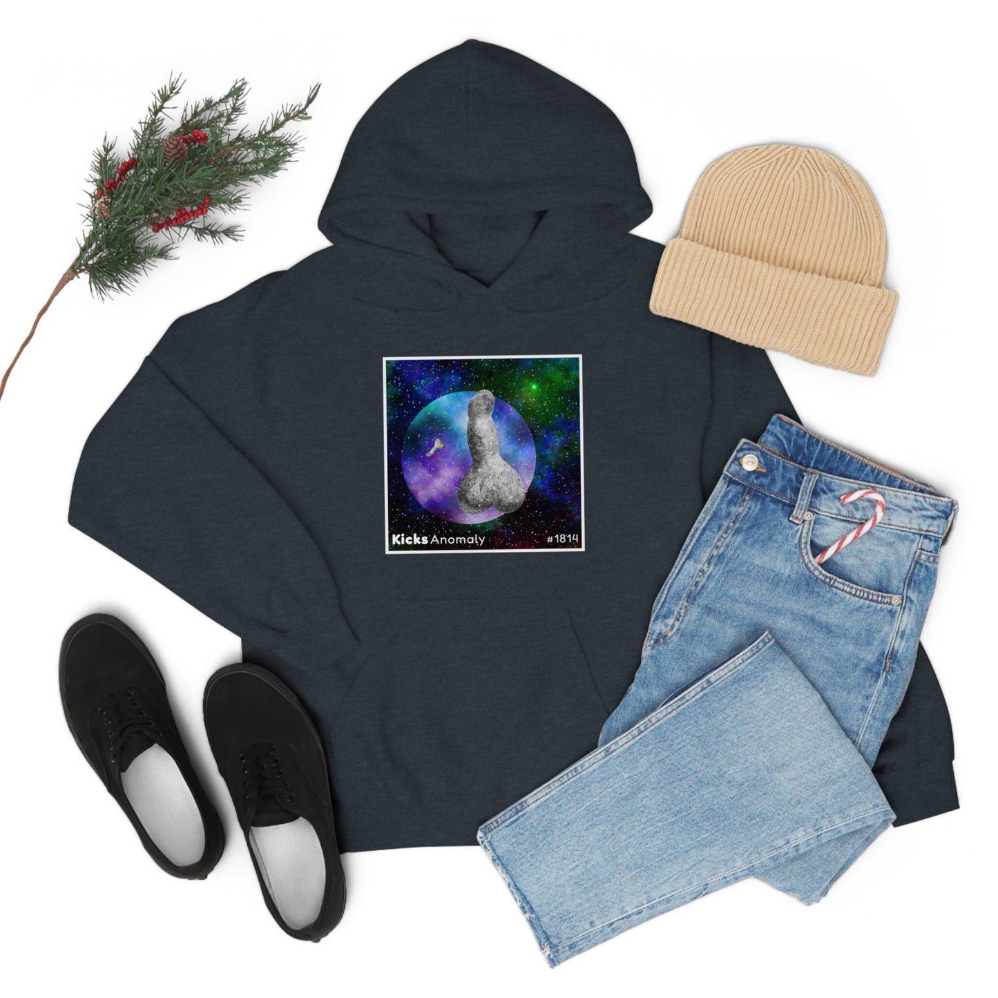 Hooded Sweatshirt - Kicks Anomaly Strangeitude Design