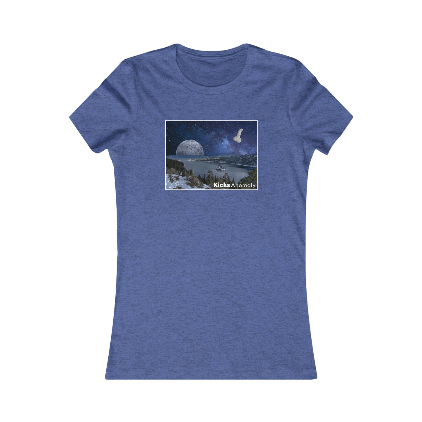 Women's Favorite Tee - Kicks Anomaly Moon Design