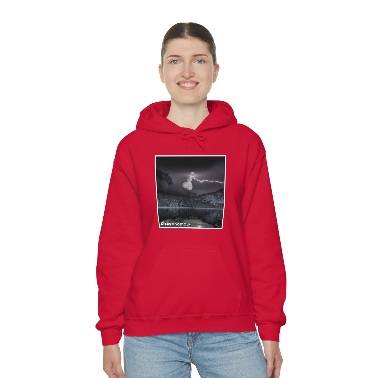 Hooded Sweatshirt - Kicks Anomaly Bolt Design