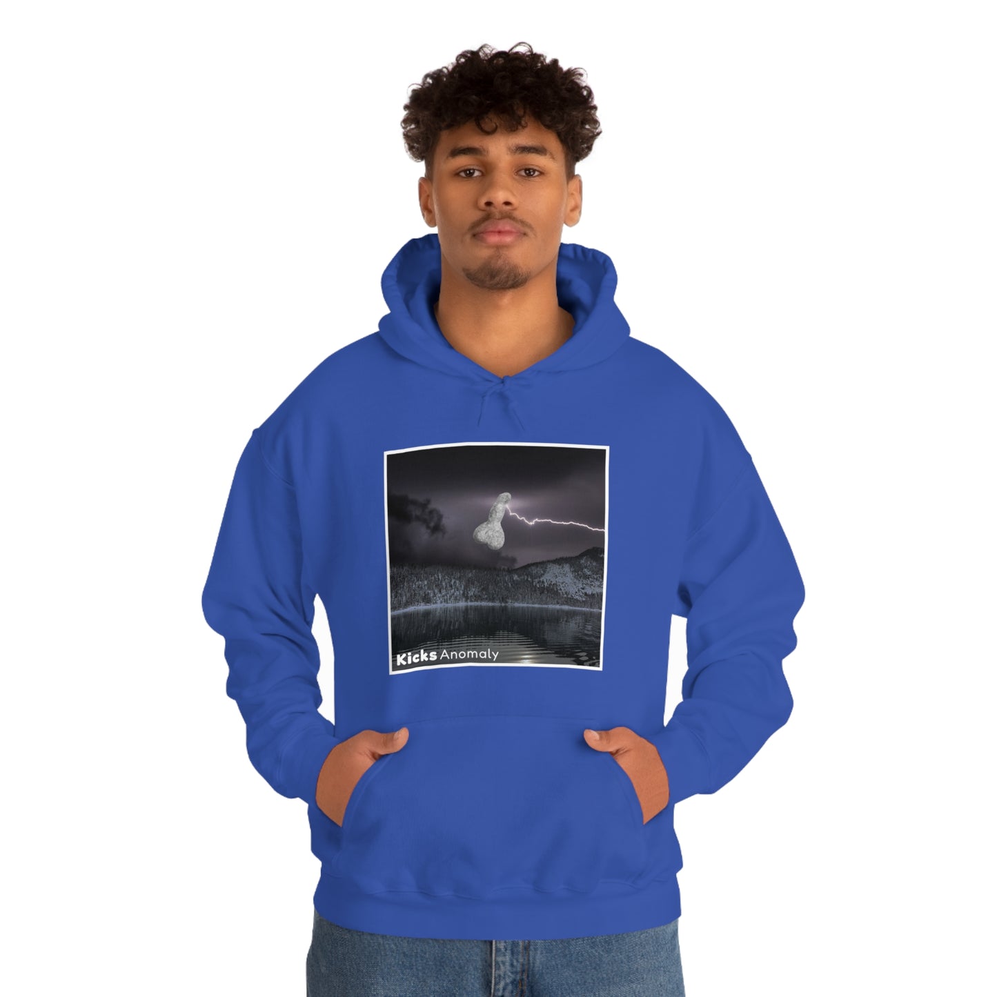 Hooded Sweatshirt - Kicks Anomaly Bolt Design