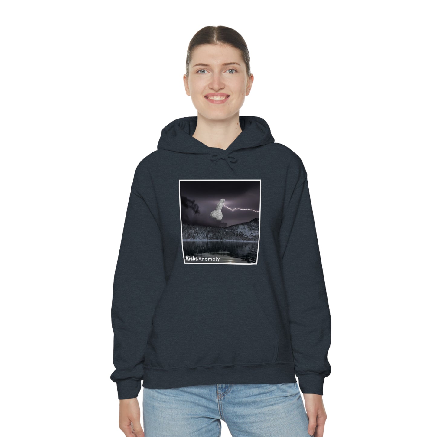 Hooded Sweatshirt - Kicks Anomaly Bolt Design