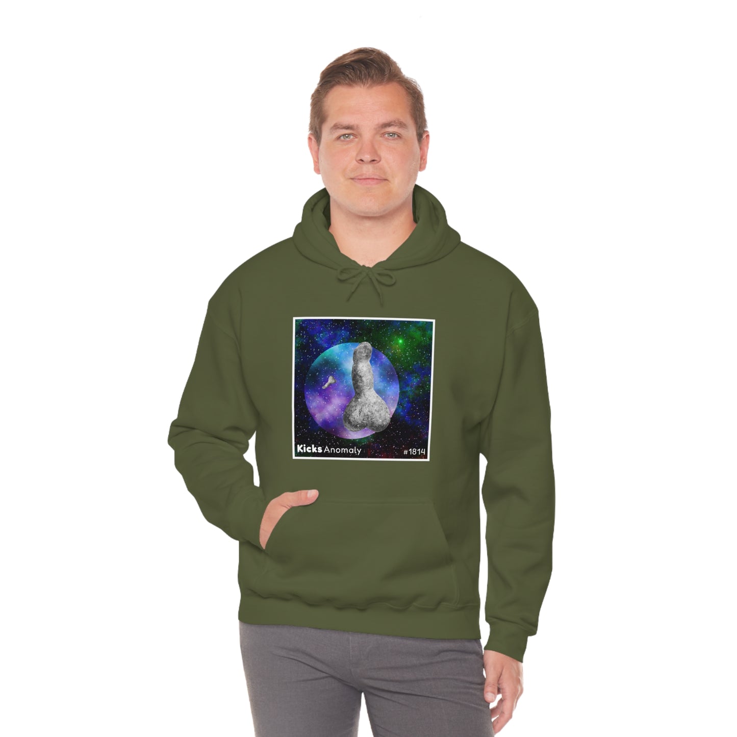 Hooded Sweatshirt - Kicks Anomaly Strangeitude Design