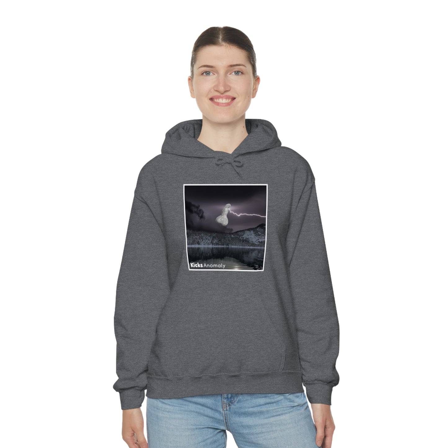 Hooded Sweatshirt - Kicks Anomaly Bolt Design