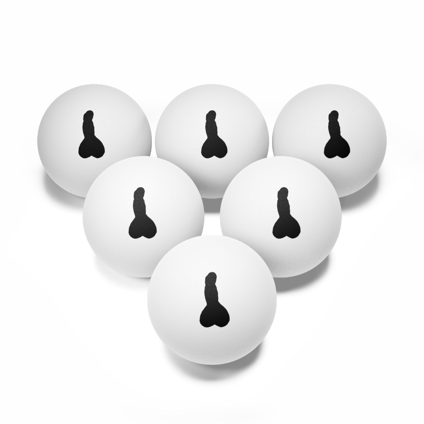 Ping Pong Balls (6 Pack) - Kicks Anomaly Solo Logo