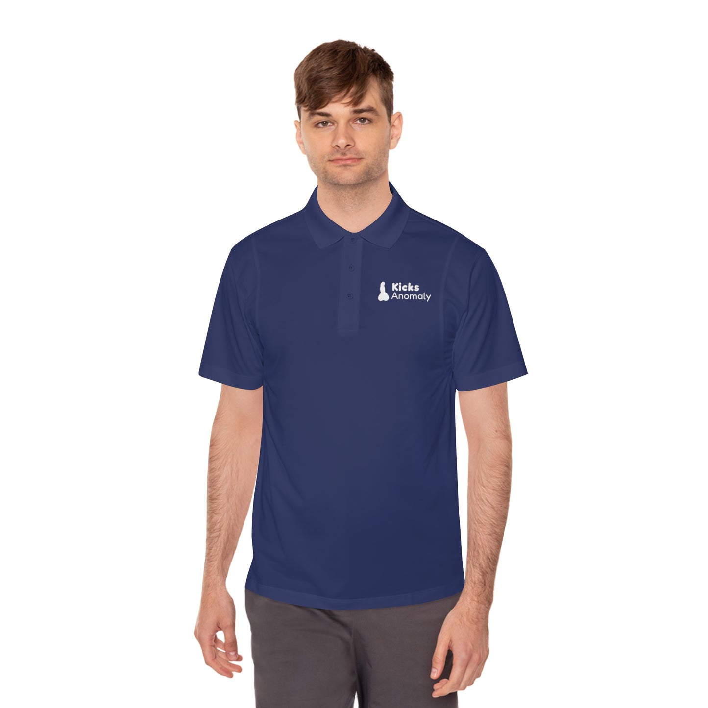 Men's Sport Polo Shirt - Kicks Anomaly Logo