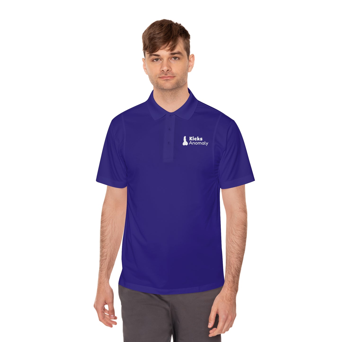 Men's Sport Polo Shirt - Kicks Anomaly Logo