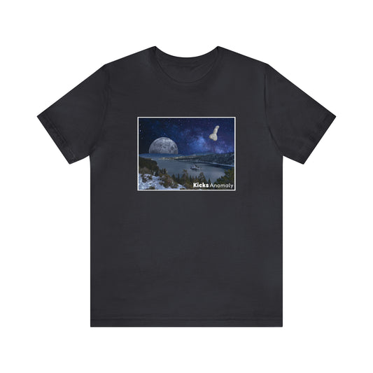 Jersey Short Sleeve Tee - Kicks Anomaly Moon Design