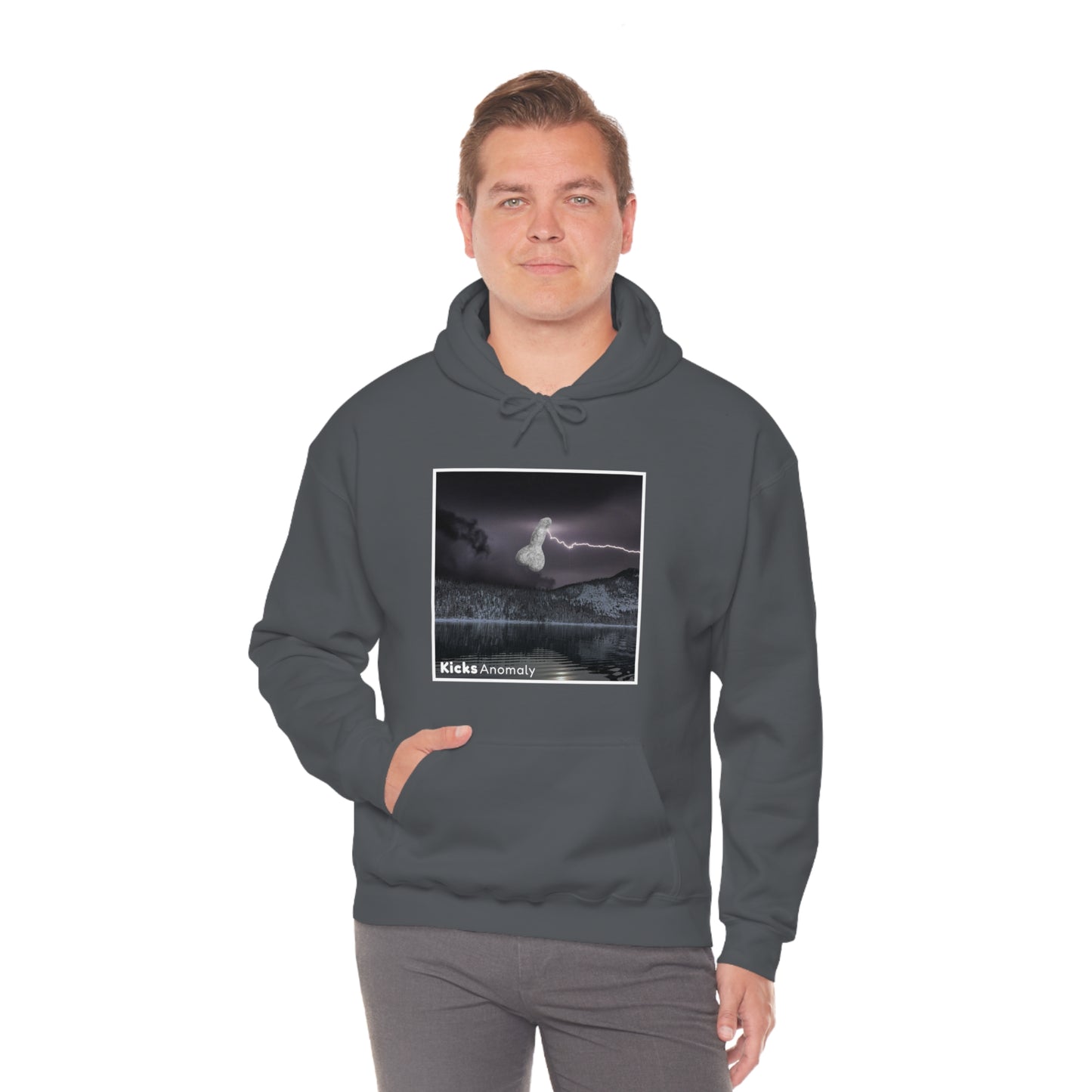 Hooded Sweatshirt - Kicks Anomaly Bolt Design