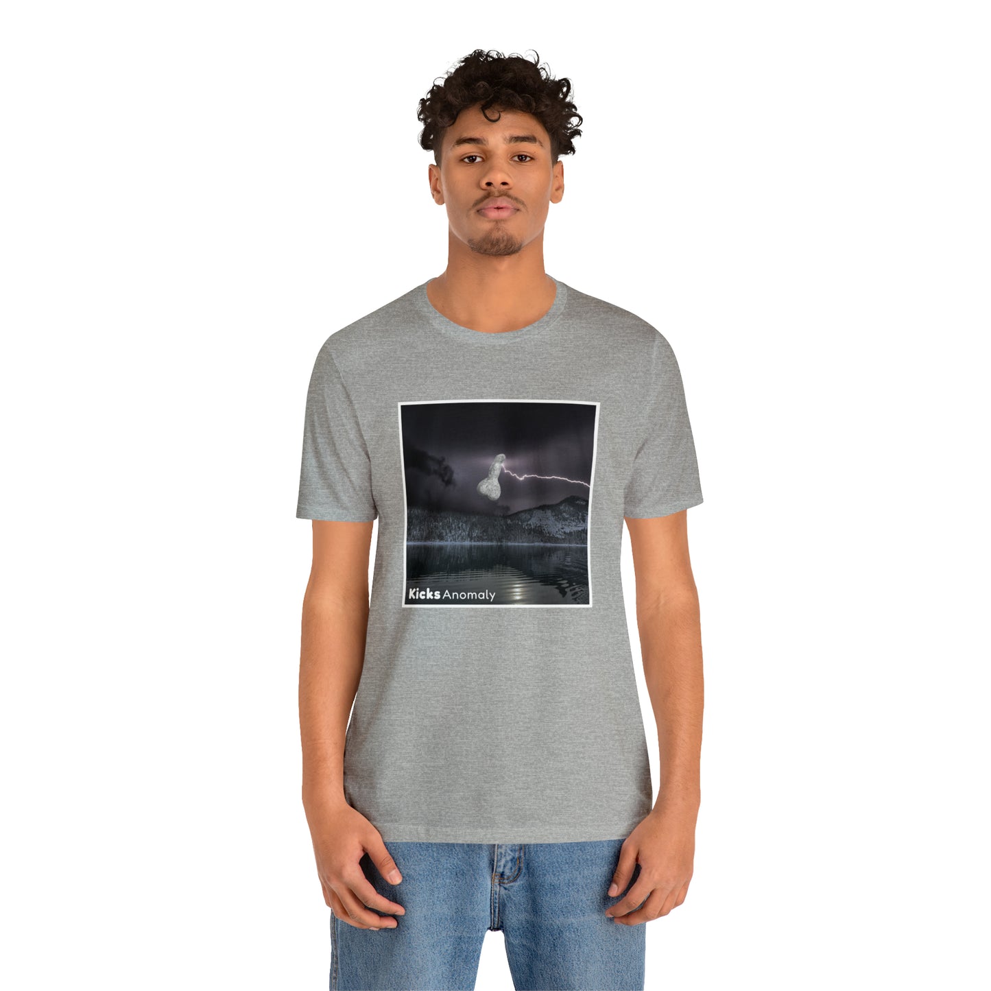 Jersey Short Sleeve Tee - Kicks Anomaly Bolt Design