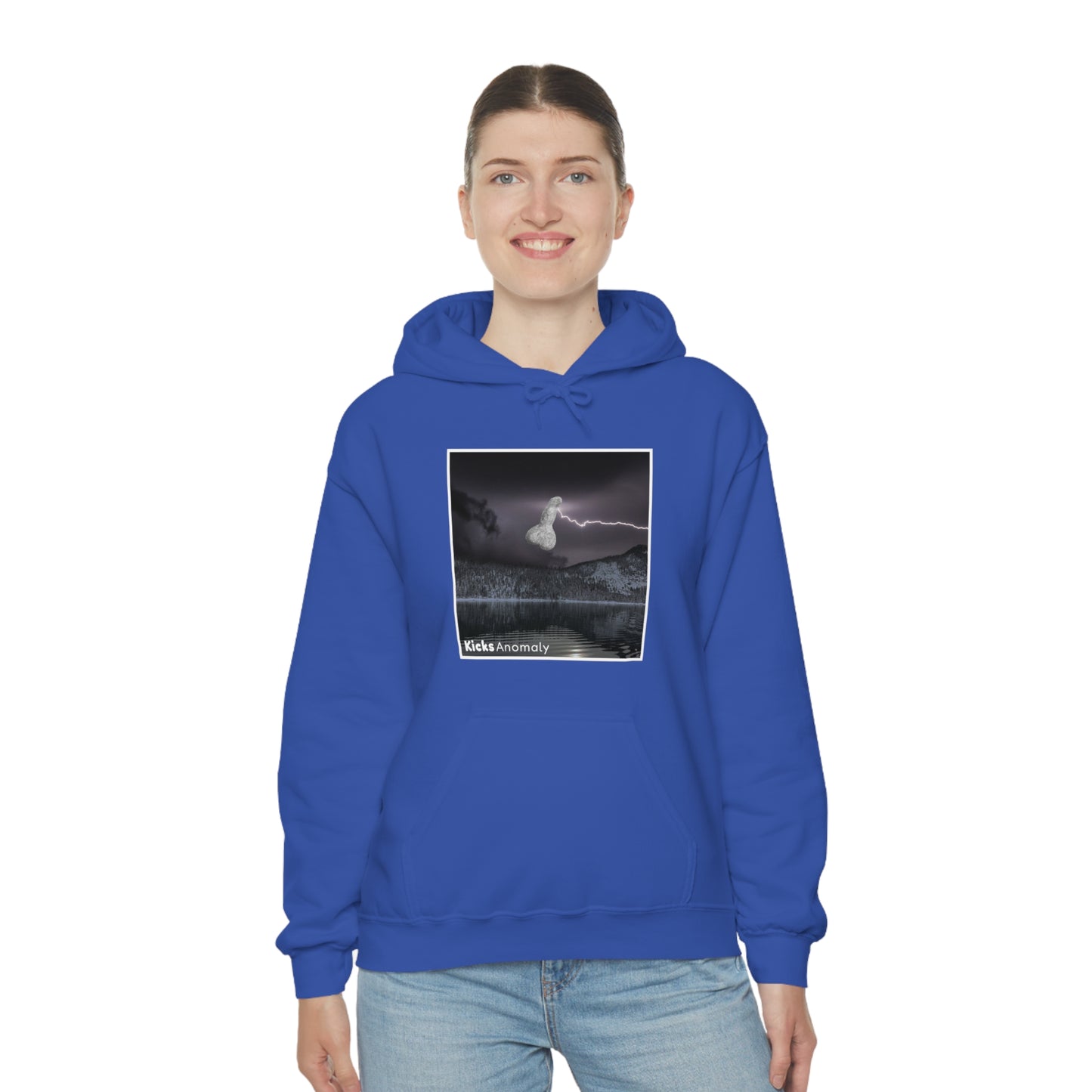 Hooded Sweatshirt - Kicks Anomaly Bolt Design