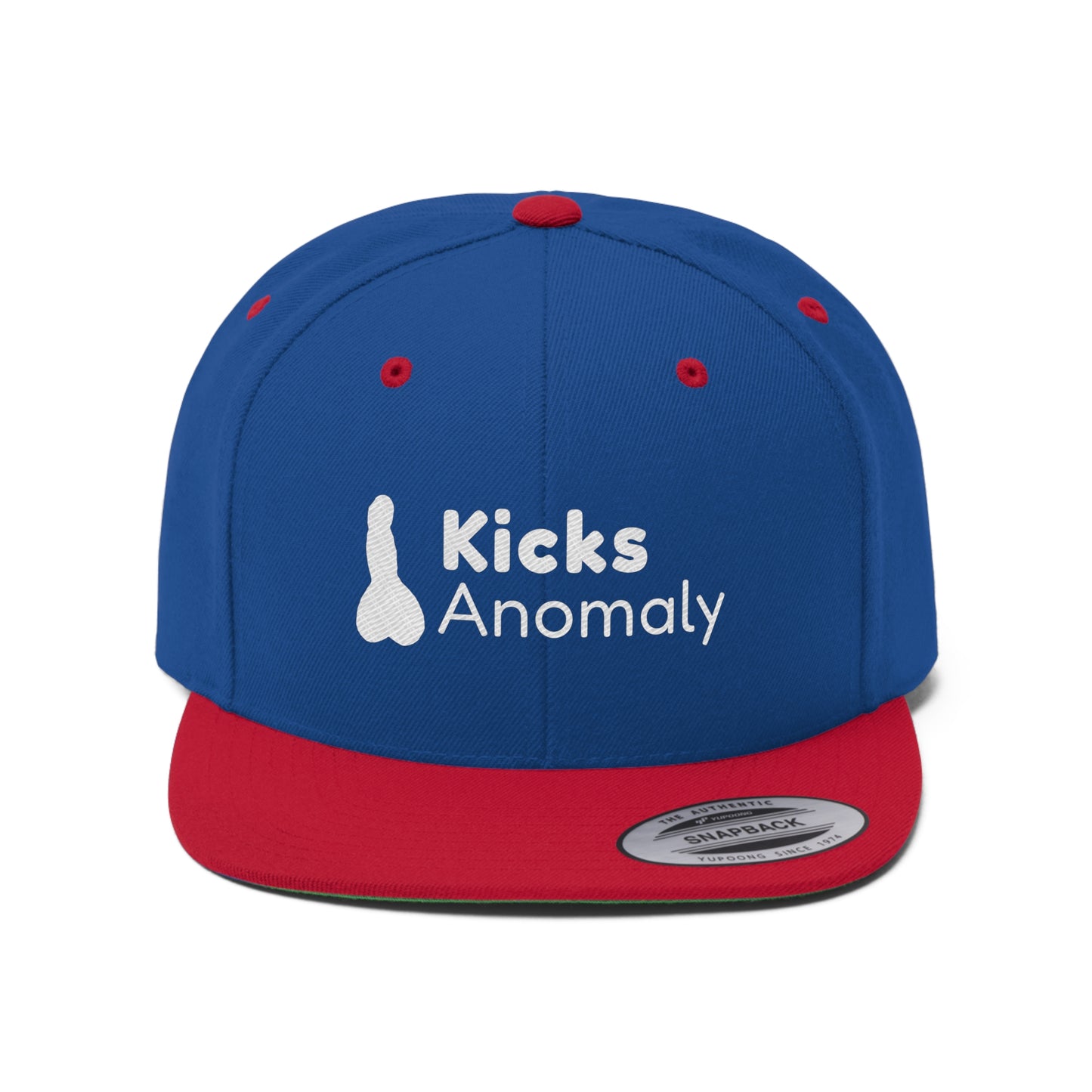 Flat Bill Hat - Kicks Anomaly Logo