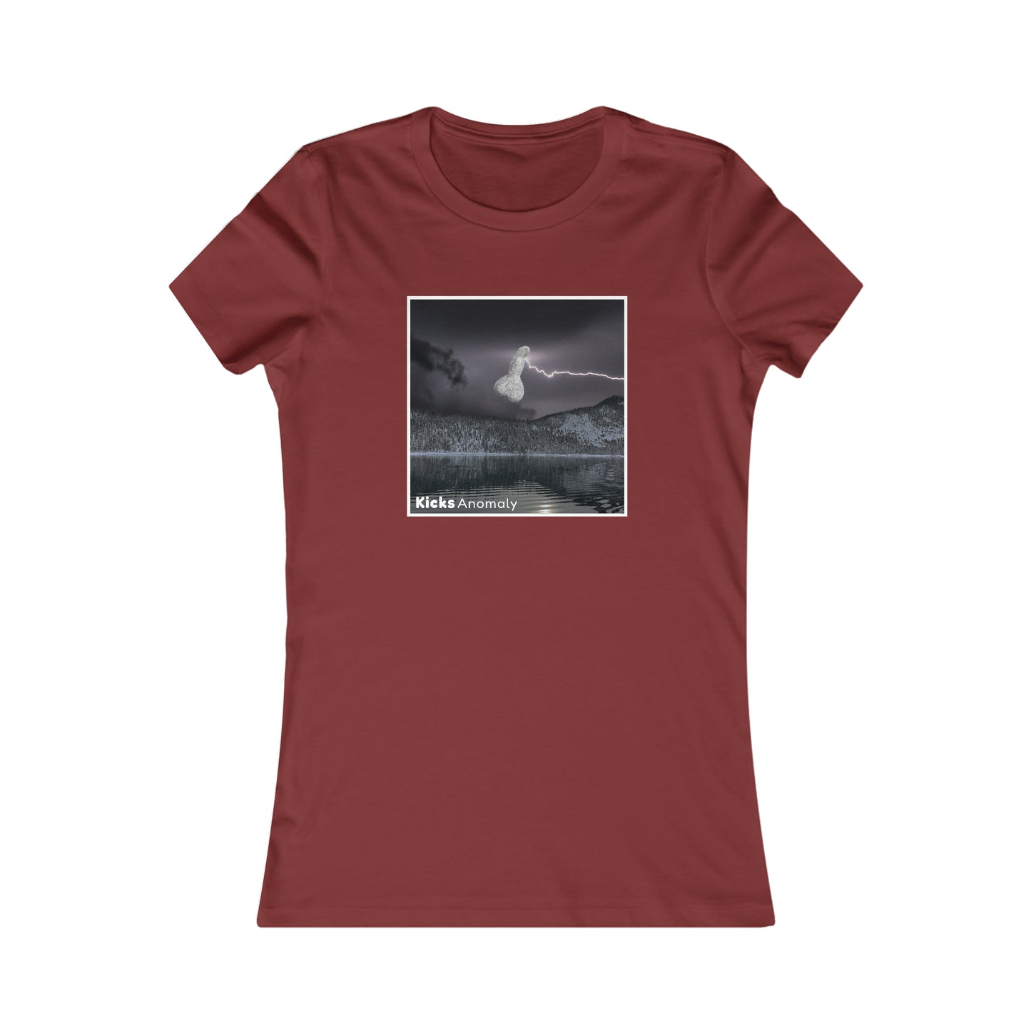 Women's Favorite Tee - Kicks Anomaly Bolt Design