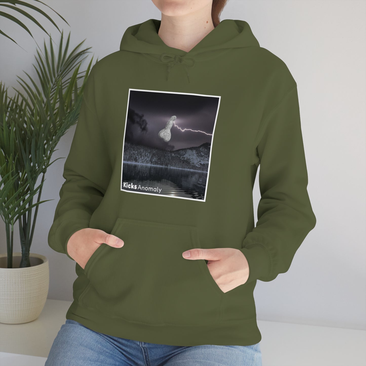 Hooded Sweatshirt - Kicks Anomaly Bolt Design