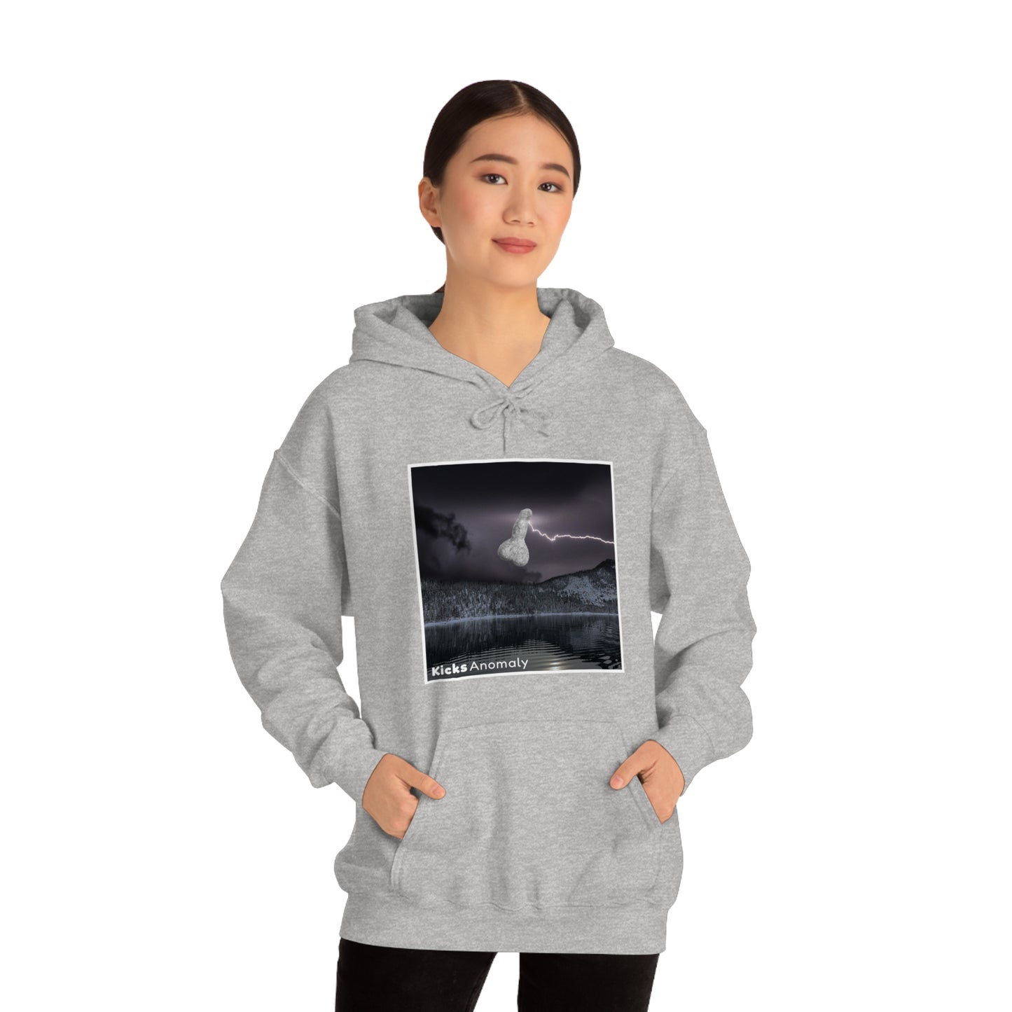 Hooded Sweatshirt - Kicks Anomaly Bolt Design