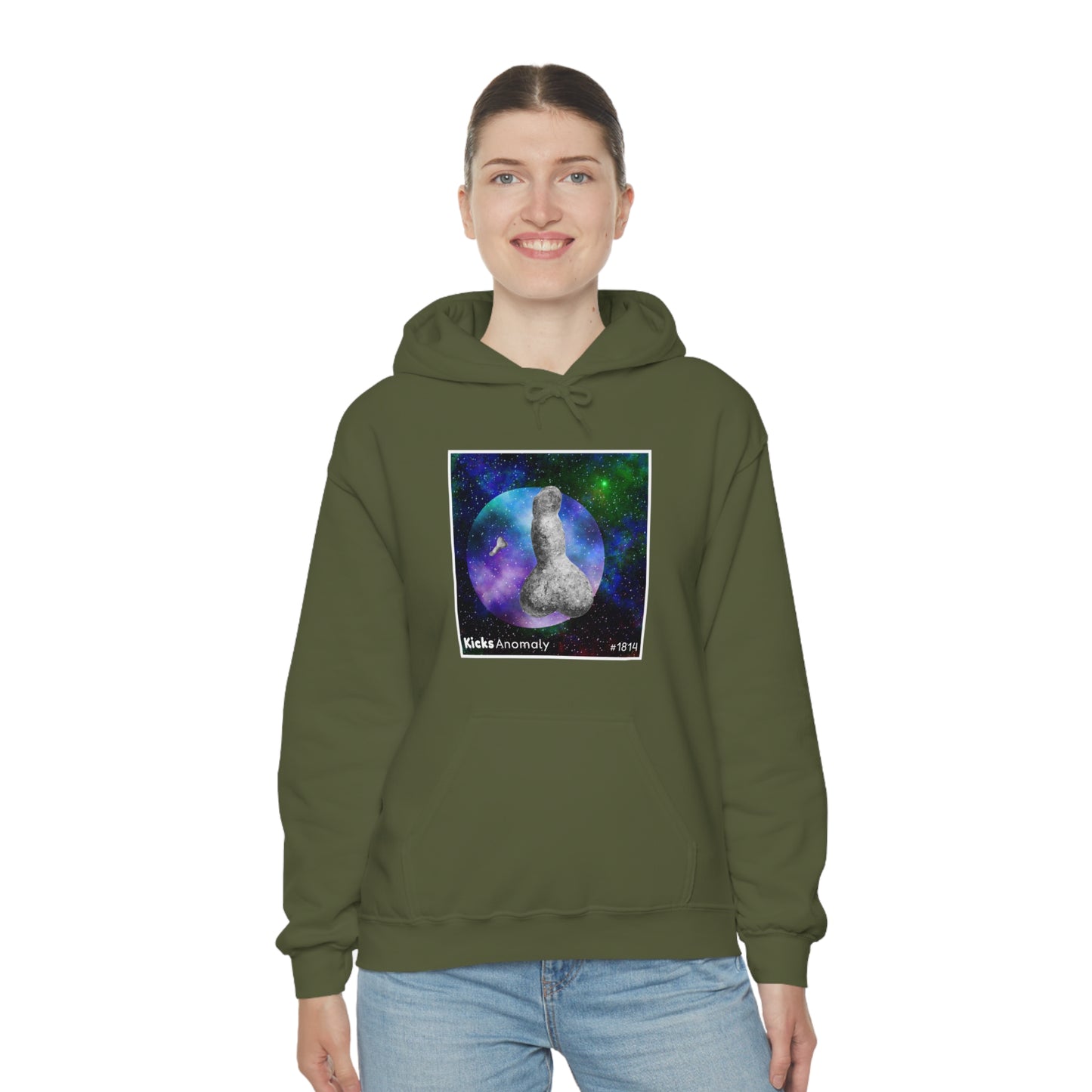 Hooded Sweatshirt - Kicks Anomaly Strangeitude Design