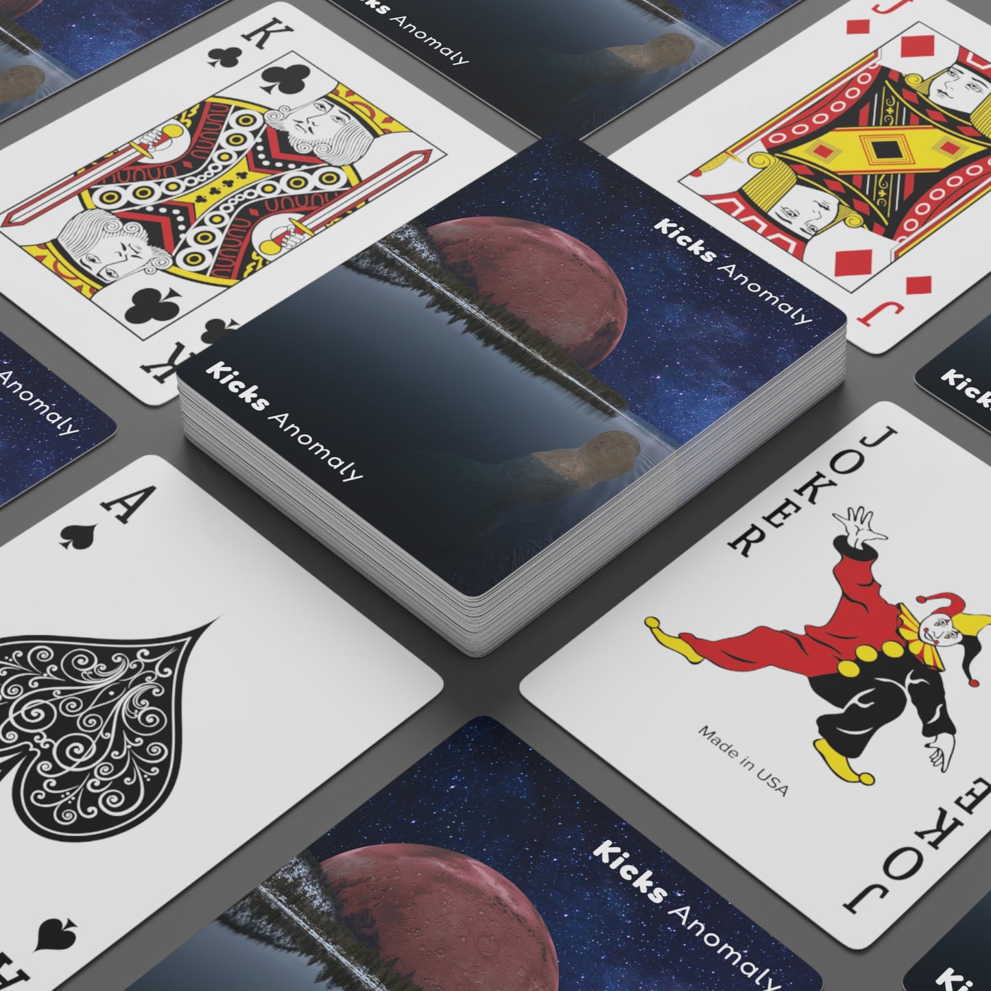 Poker Cards - Kicks Anomaly Swim Design