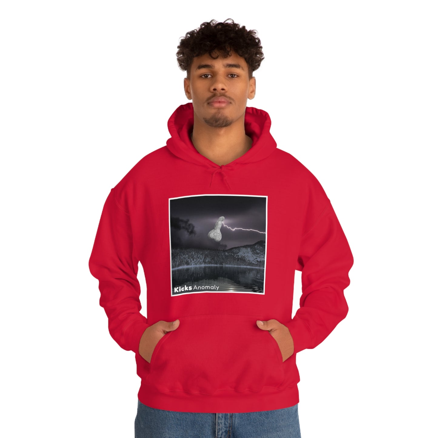 Hooded Sweatshirt - Kicks Anomaly Bolt Design