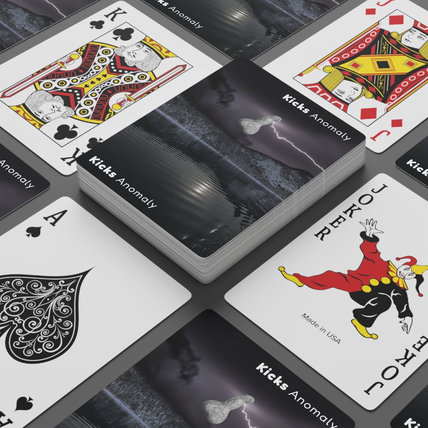 Poker Cards - Kicks Anomaly Bolt Design