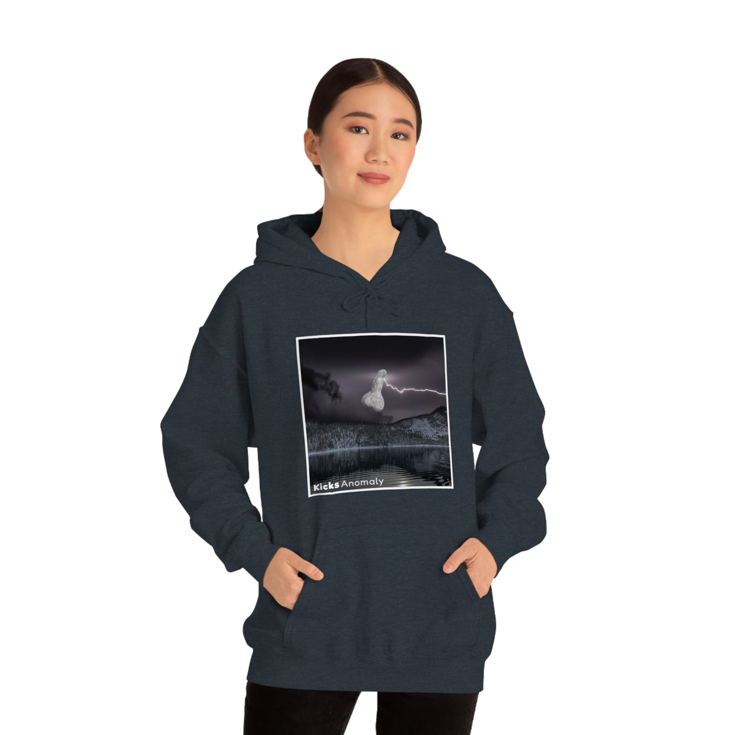 Hooded Sweatshirt - Kicks Anomaly Bolt Design