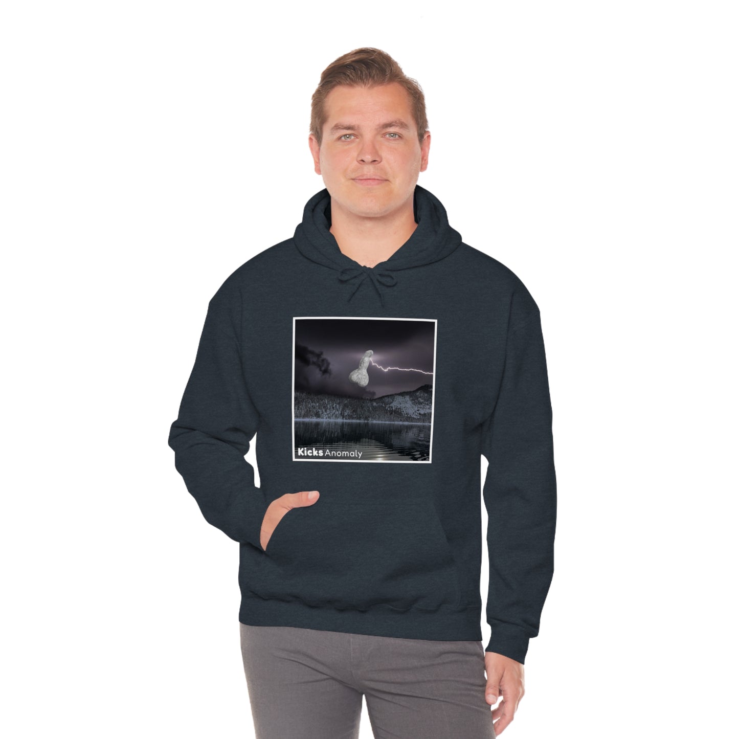 Hooded Sweatshirt - Kicks Anomaly Bolt Design