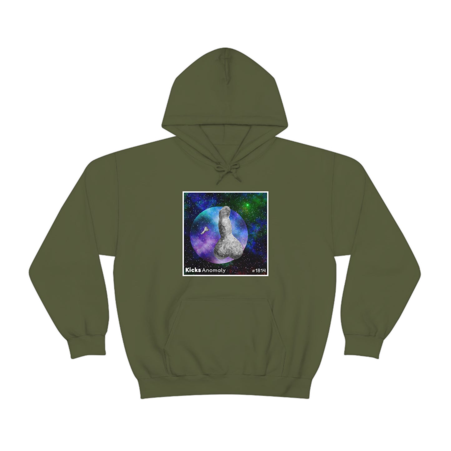 Hooded Sweatshirt - Kicks Anomaly Strangeitude Design