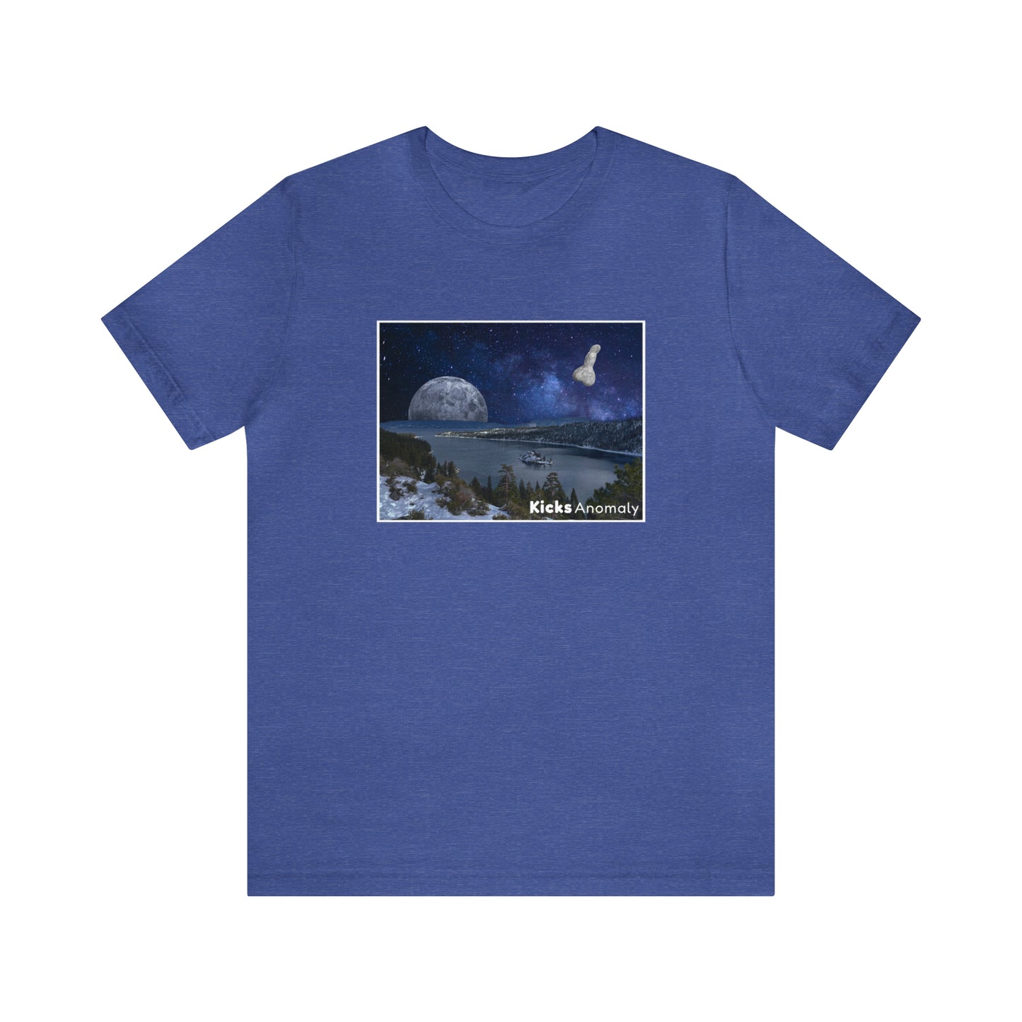 Jersey Short Sleeve Tee - Kicks Anomaly Moon Design