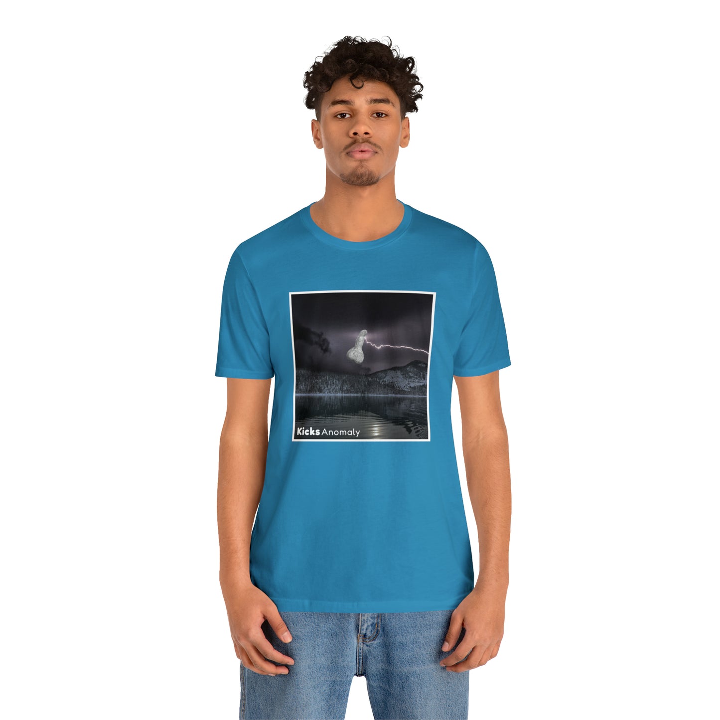 Jersey Short Sleeve Tee - Kicks Anomaly Bolt Design