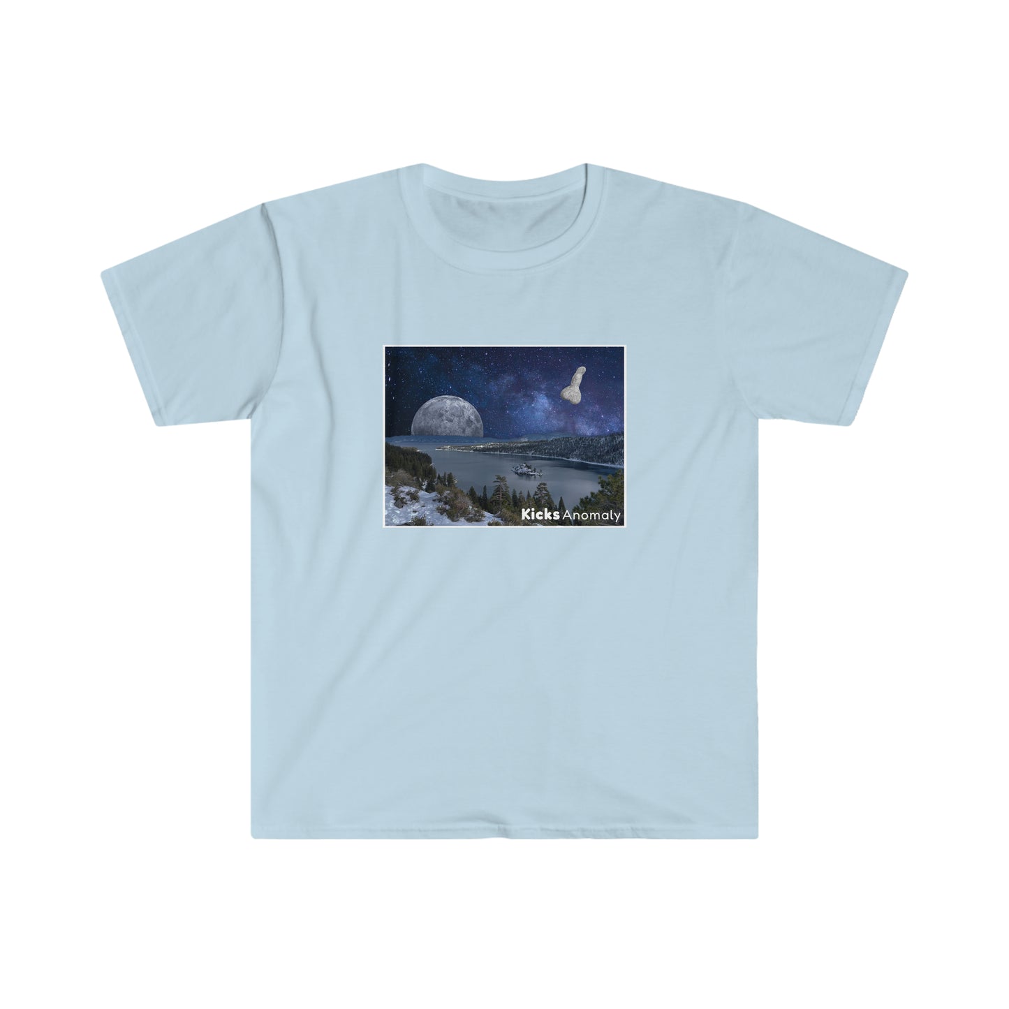 Softstyle T-Shirt - Kicks Anomaly Moon Design
