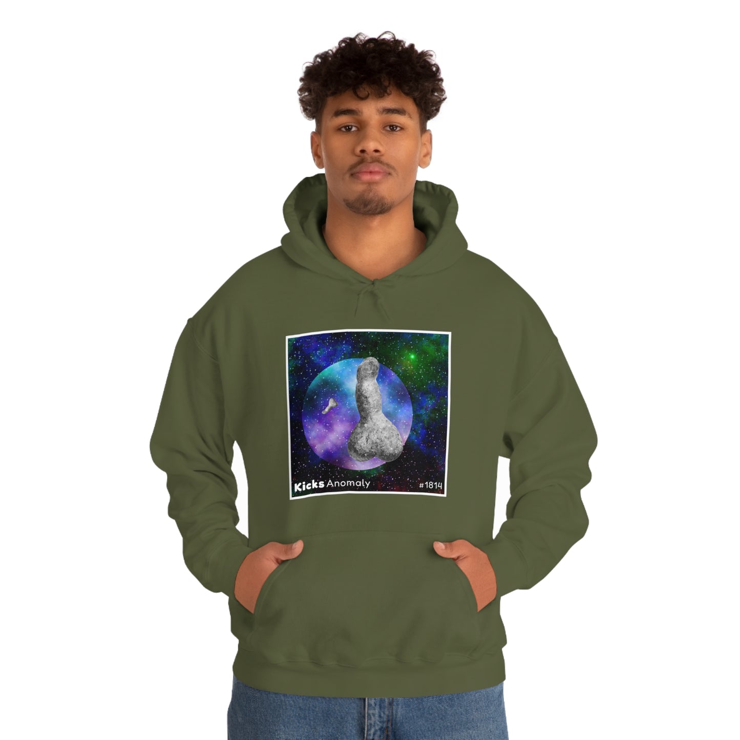 Hooded Sweatshirt - Kicks Anomaly Strangeitude Design